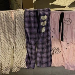 Victoria Secret PINK pajamas party bundle